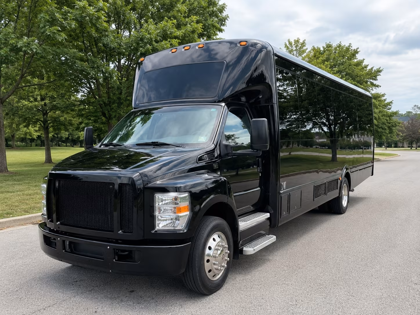 concord corporate retreat shuttle bus rentals