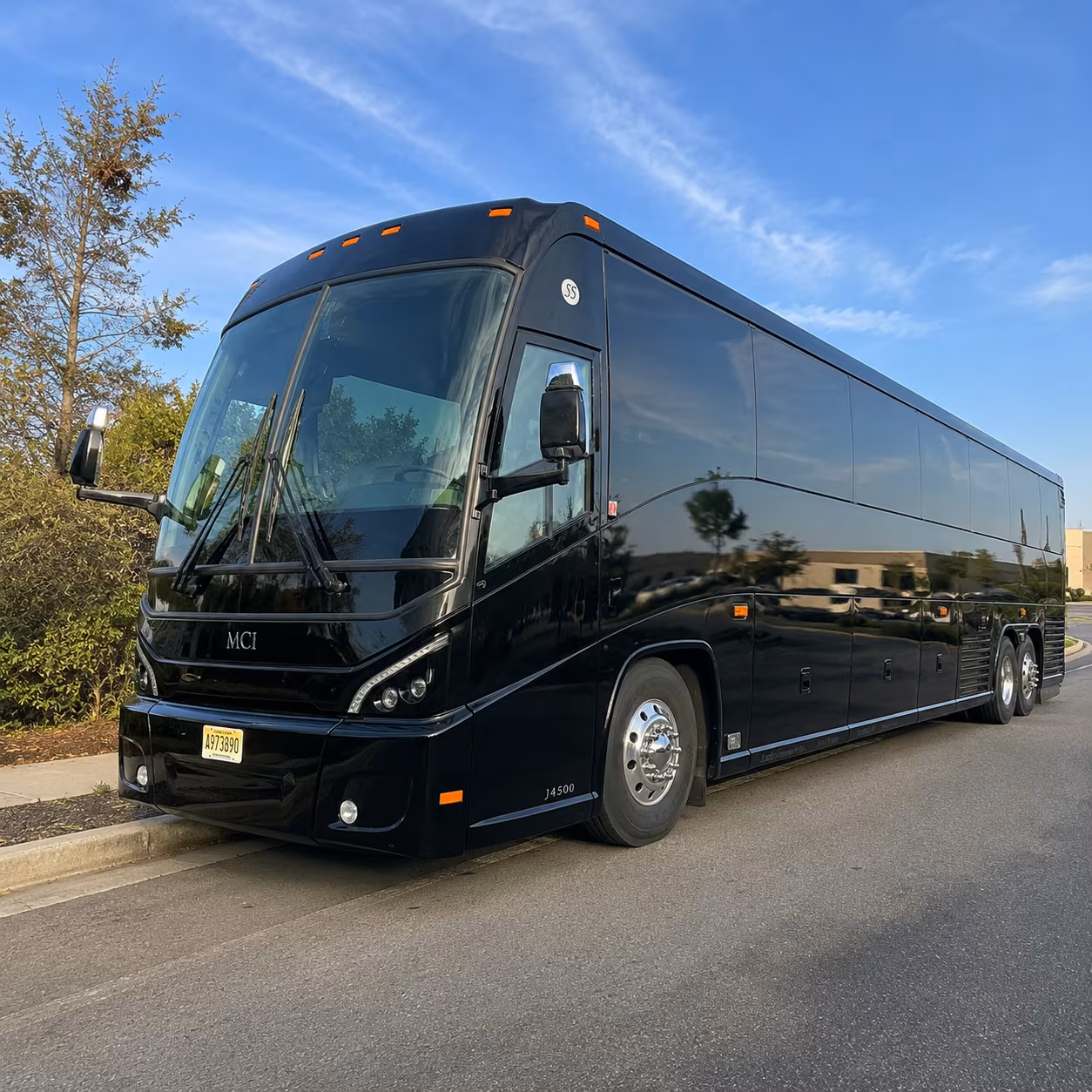concord long distance charter bus prices