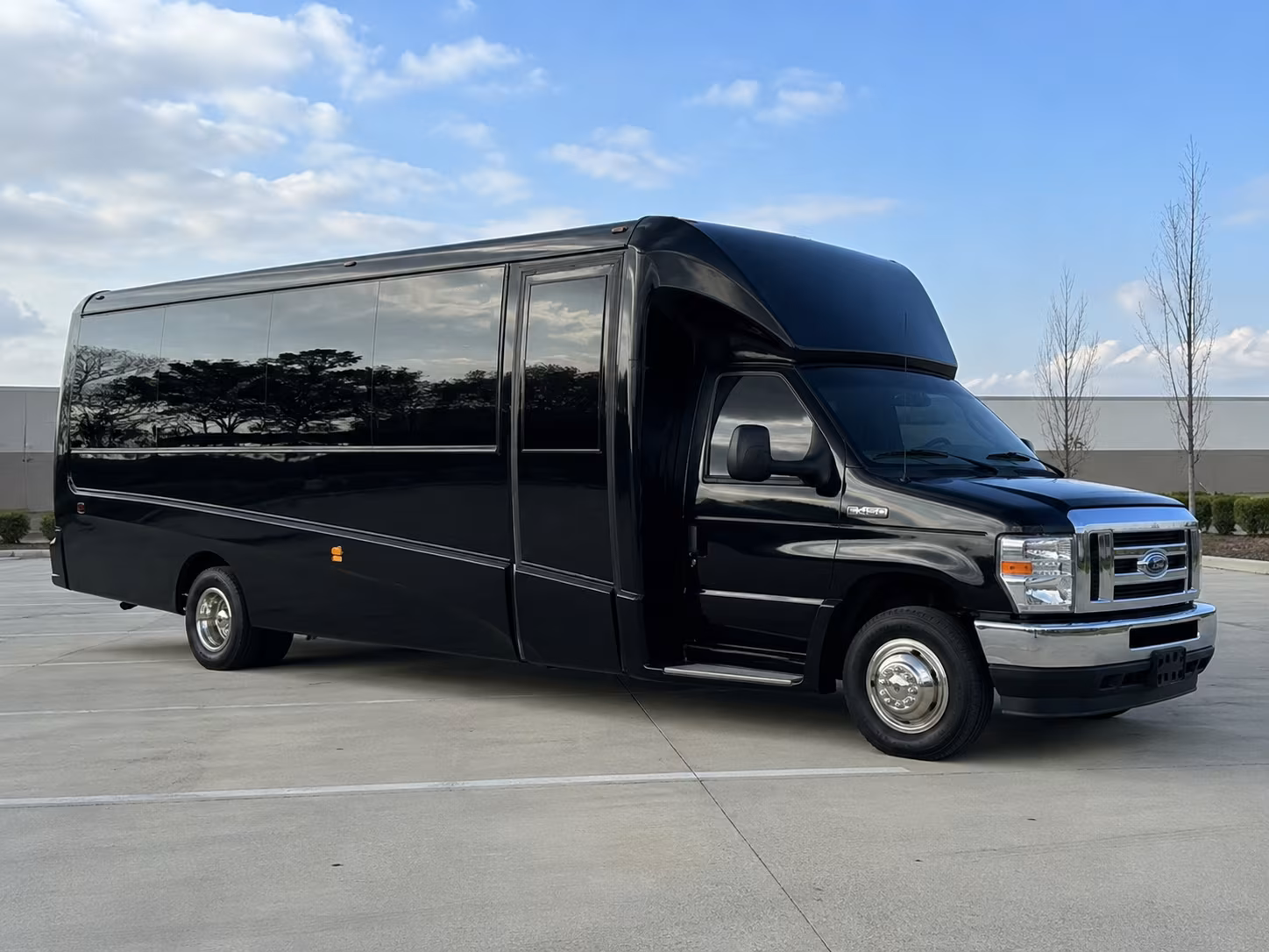 concord parking shuttle and park and ride bus rentals